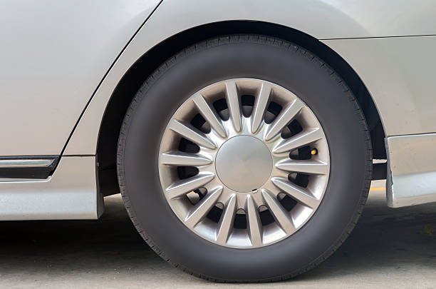 istock wheel car on white background 530381593