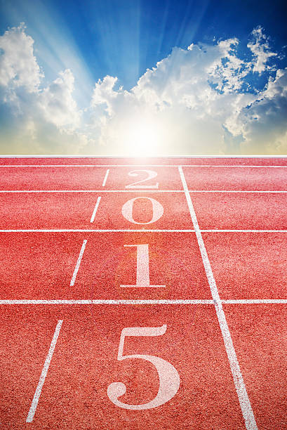 istock race track in sunrise 530383121