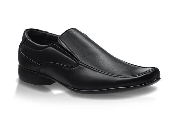 istock Men leather shoe isolated on white background 530383179