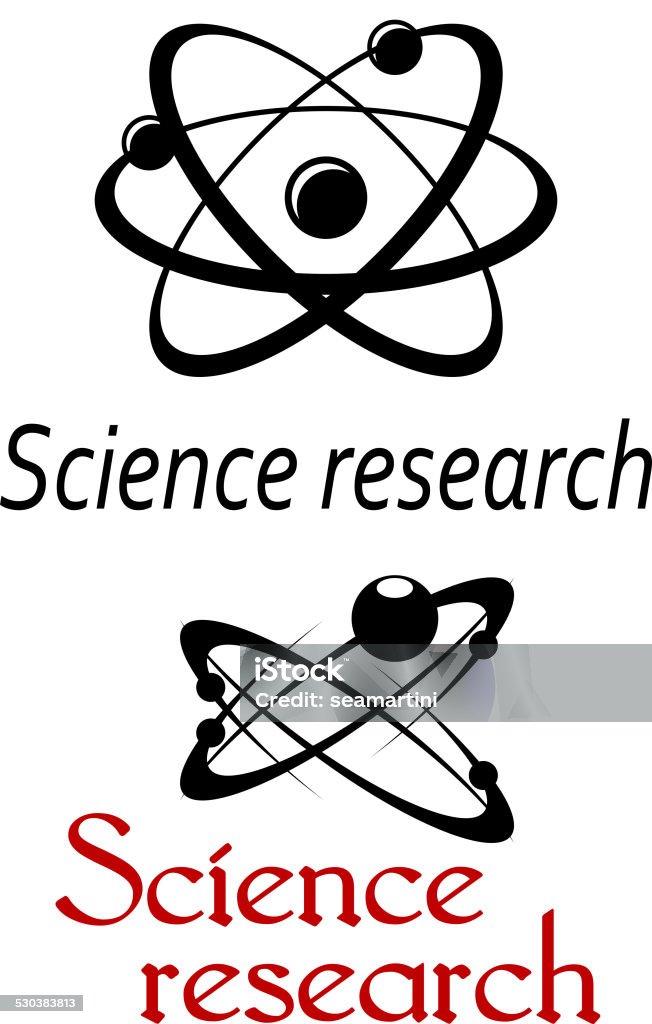 Science Research Signs Science Research Emblems Stock Illustration - Download Image Now ...