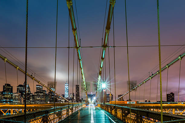 istock Brooklyn Bridge and the Manhattan skyline 530388055