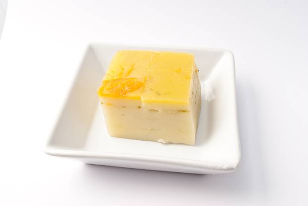istock Coconut custard made from eggs and coconut milk 530393397
