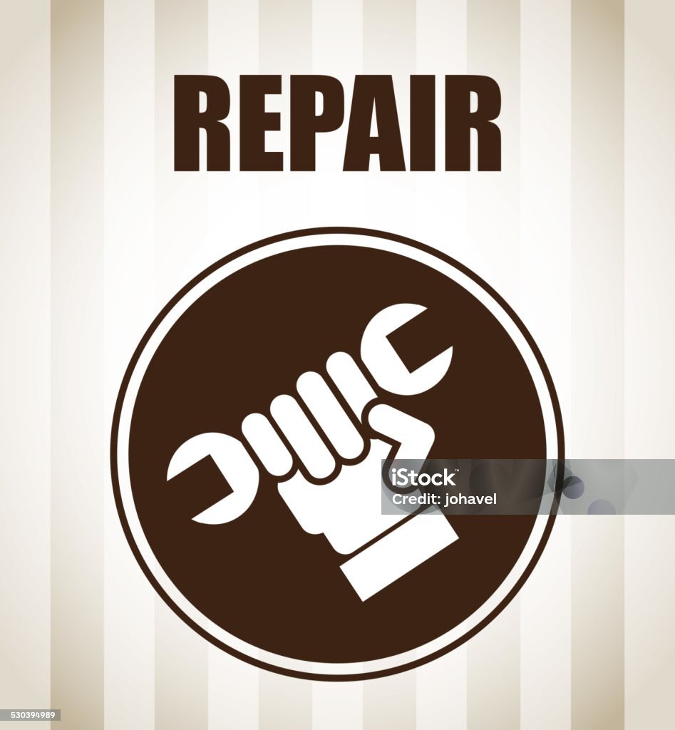 repair design repair design, vector illustration Building Contractor stock vector