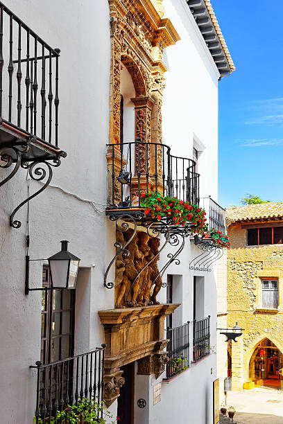istock Typical landscapes and authentic Catalan cozy street. 530401243
