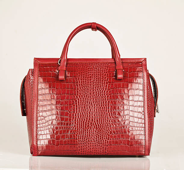 istock Elegant  red handbags 530401413