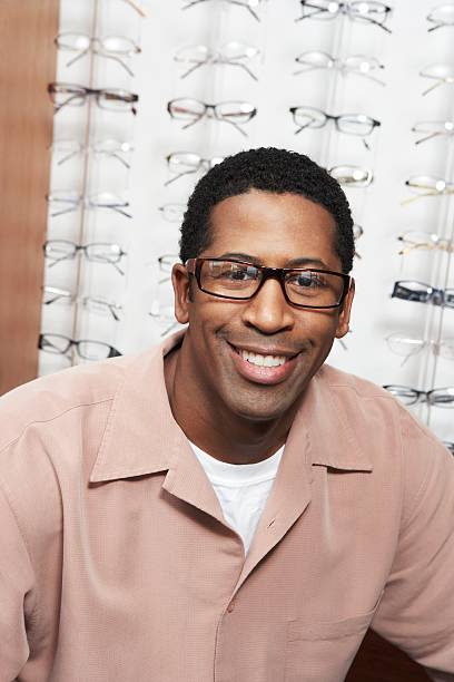 istock African American man smiling at Optometrists 530402361