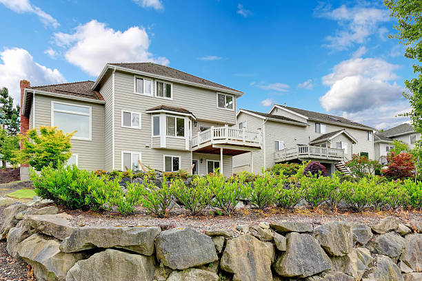 istock House exterior from backyard view 530405029