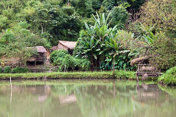 istock Village in Laos 530405605