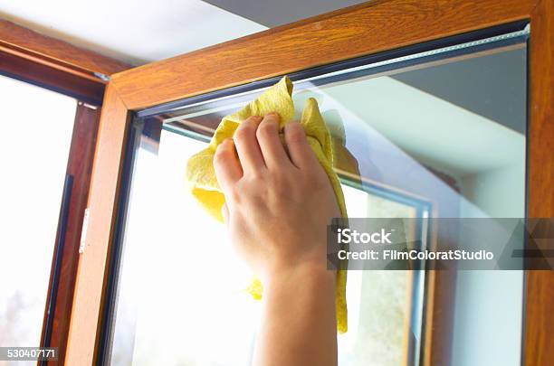 Cleaning Stock Photo - Download Image Now - Adult, Adults Only, Blue