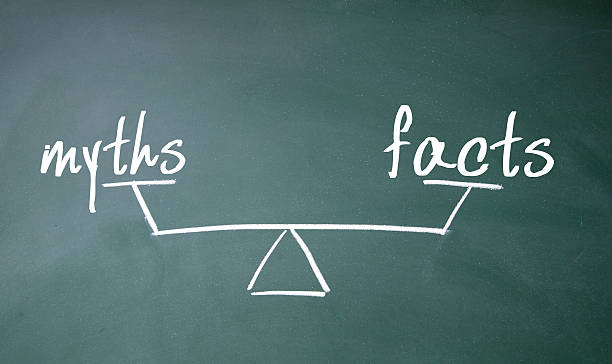 istock myths and facts balance sign 530411779