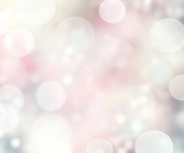 istock Soft colors pale white abstract bokeh blur background illustration. 530414828