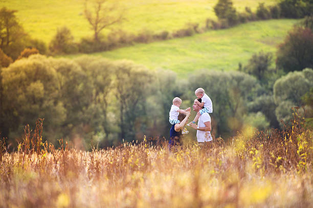 istock Family enjoying life together outside 530414937