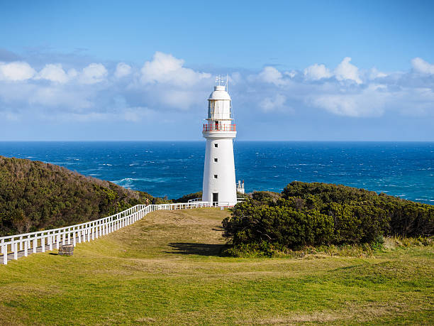 phare de cap otway. - otway national park photos et images de collection