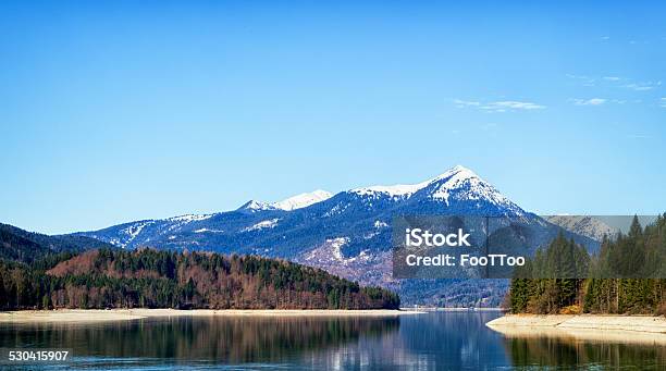 Walchensee Stock Photo - Download Image Now - Bavaria, Bavarian Alps, Bay of Water