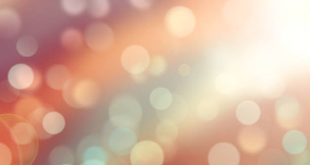 istock Abstract warm colors bokeh defocused blur background illustration. 530416012