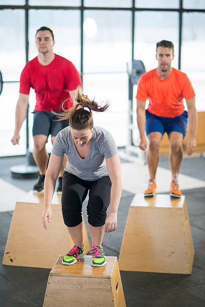 istock Box Jumps at the Gym 530416944