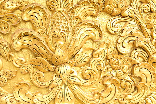 istock Traditional Thai style pattern decorative in temple,Thailand. 530417879