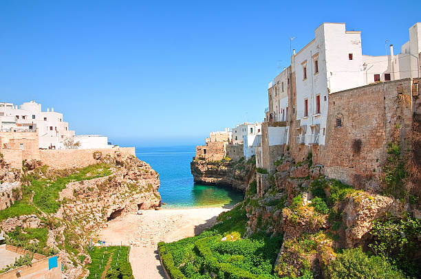 istock Panoramic view of Polignano. Puglia. Italy. 530418332