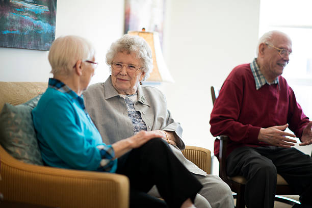 istock Relaxing Afternoon at the Nursing Home 530420200