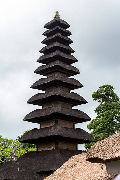 Typical balinese temple on Bali in Indonesia