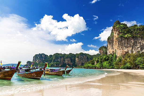 istock Railay beach in Krabi Thailand 530421638