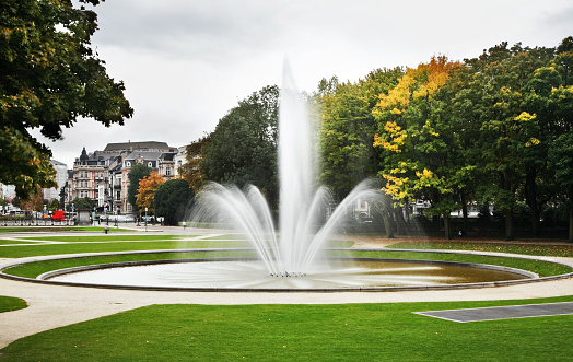 Parc du Cinquantenaire – Jubelpark. Brussels. Belgium