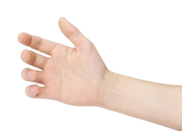 istock Hand of a man to hold card 530422921