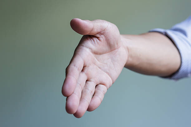 istock Hand of businessman 530423337