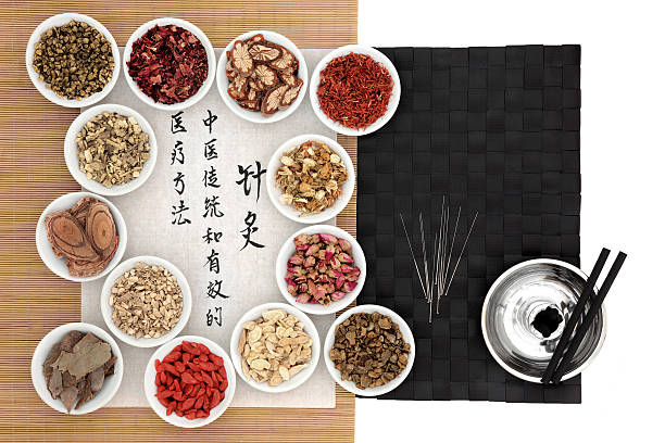 伝統的な中国の薬 - chinese medicine medicine chinese script chinese culture ストックフォトと画像