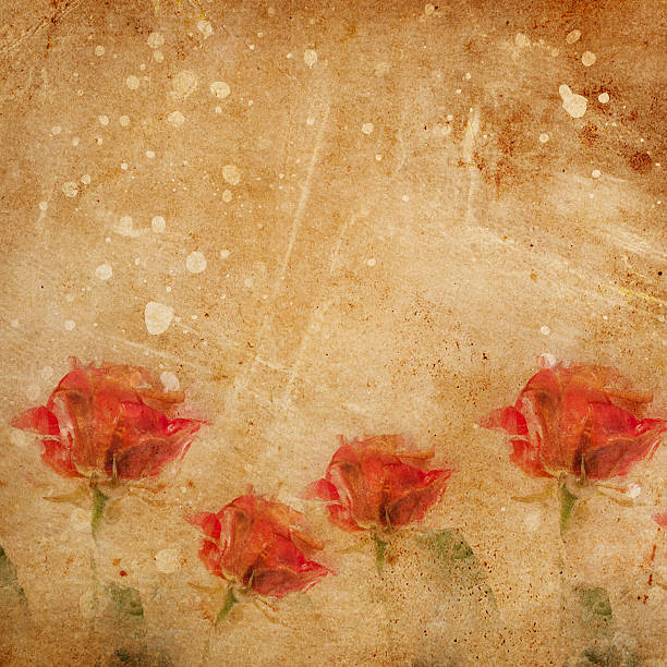 istock Frozen beautiful red rose flower 530425318