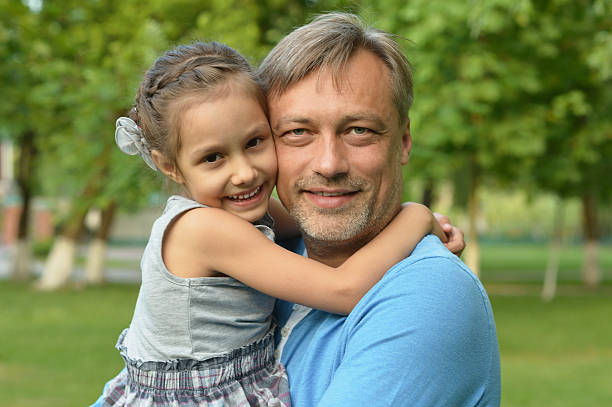 istock father with daughter in summer park 530425670