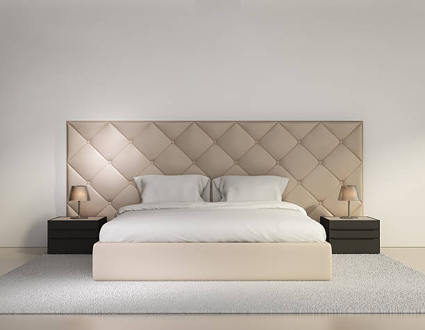 istock Minimal contemporary luxury bedroom 530427015