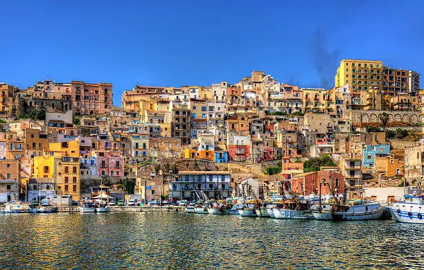From the harbour of Sciacca, Sicily