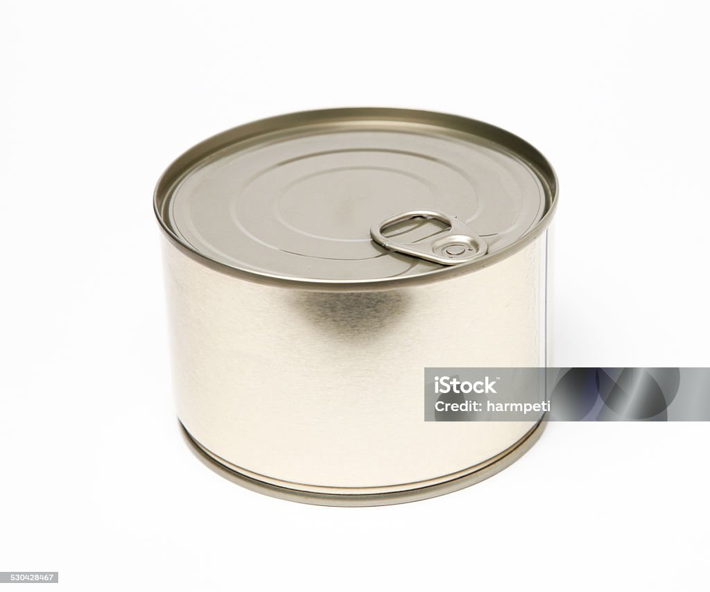 News can Tin Can Airtight Stock Photo