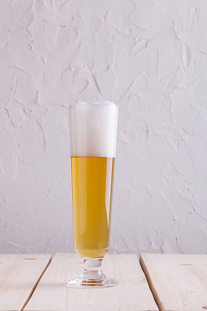 istock Tall glass of light beer 530431212