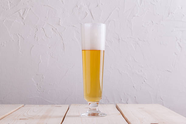 istock Tall glass of light beer 530431270