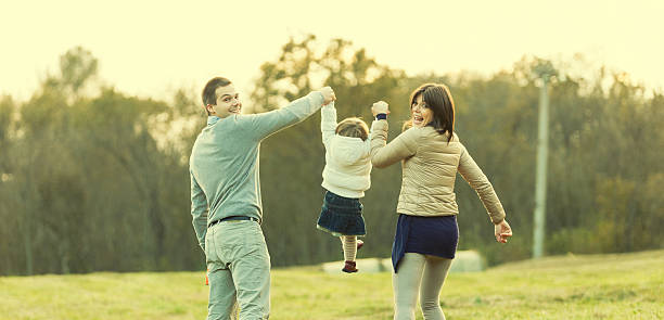 istock Mother Father and their little son 530431754