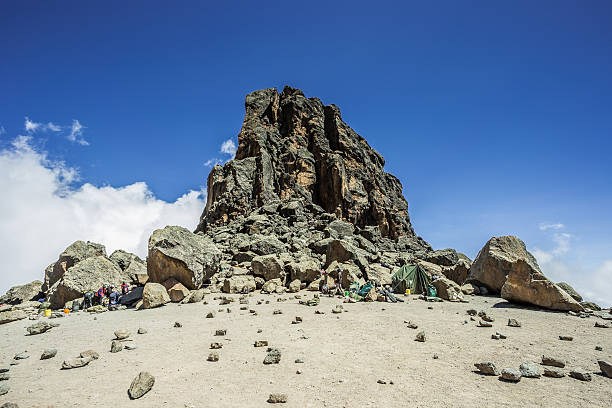 istock Kilimanjaro, Machame route - Lava Tower (4600m) campsite (Tanzania) 530432206