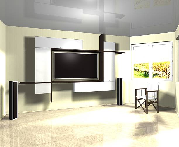 istock furniture design for living room 3D rendering 530432438