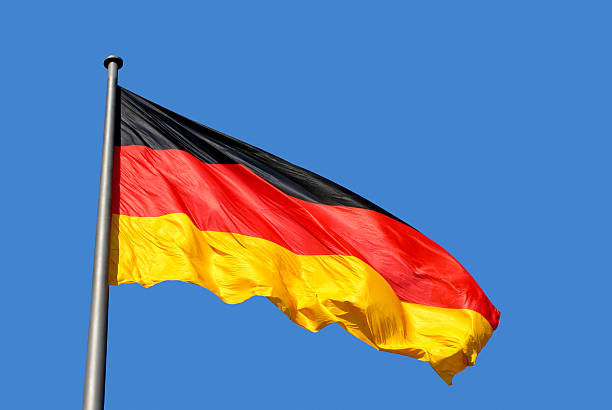 istock German national flag in Berlin 530433183