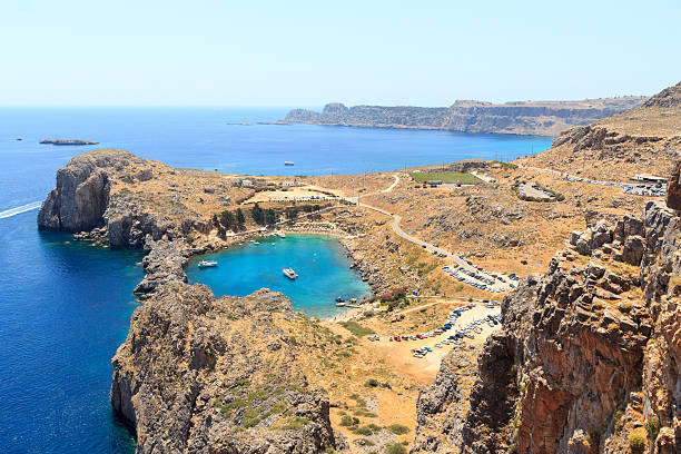 istock St Pauls Bay in Lindos in Rhodes, Greece 530433241