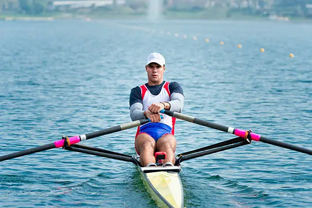 Photo of Single Scull Rowing