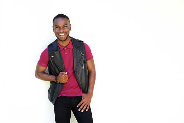 istock Cool young african male model 530433588