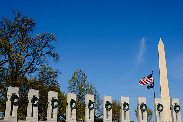 istock World War II Memorial in Washington DC 530435178