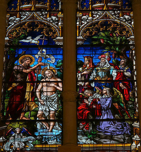 istock Baptism of Jesus by Saint John 530436091