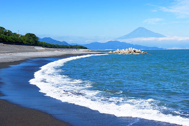 istock Mount Fuji from Miho coast 