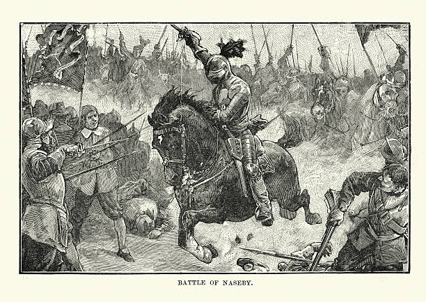 istock English Civil War - Battle of Naseby 1645 530436942