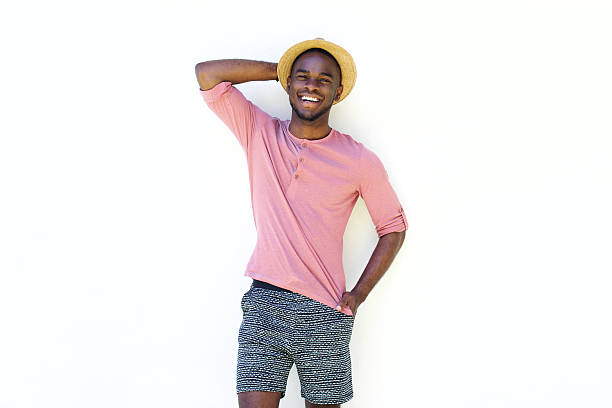 istock Happy young african man in summer wear 530437588