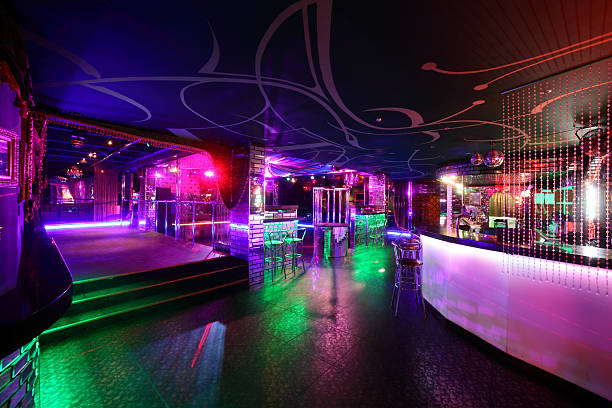 belo interior europeu night club - discoteca - fotografias e filmes do acervo
