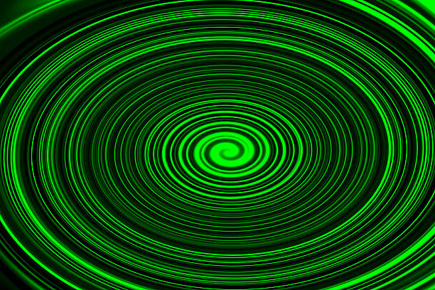 istock background of swirling green  abstract lines 530438624